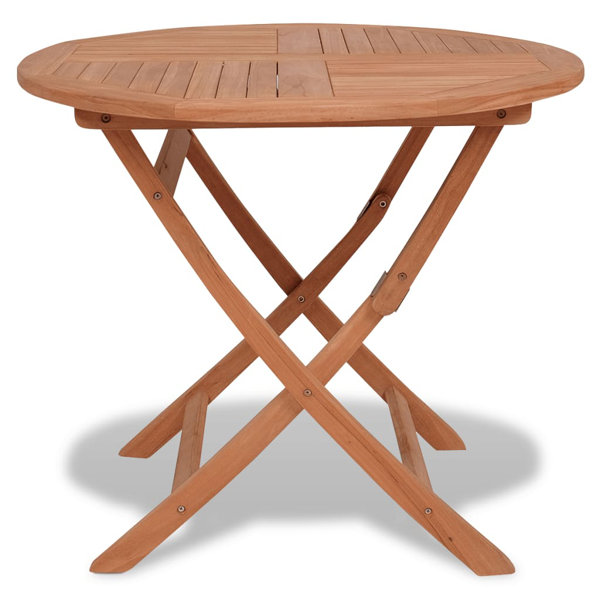 Dovecove Folding Wooden Garden Table Wayfair Canada